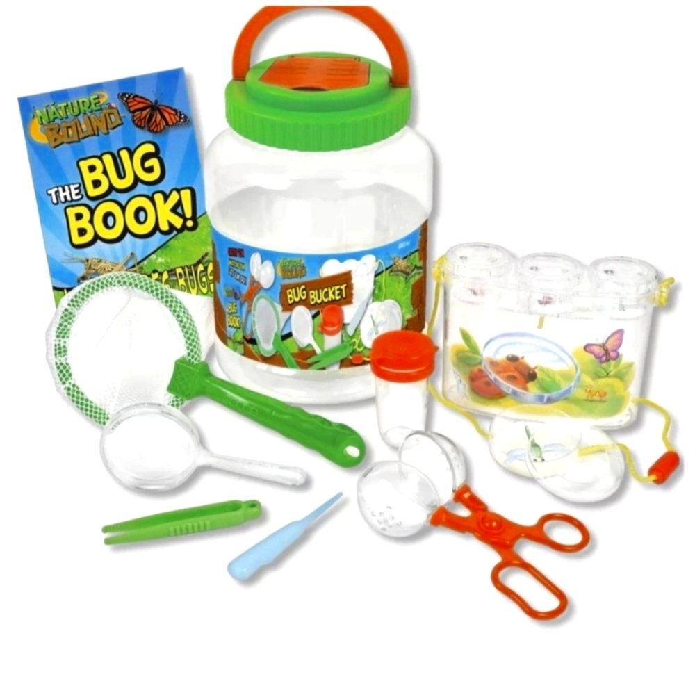 Nature Bound Bug Catcher with Habitat Bucket and 10 Exploration Pieces, Age